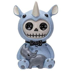 Furrybones Buster Figurine in Rhinoceros Costume