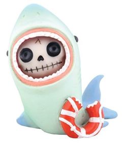 Furrybones Sharkie Skeleton in Shark Costume