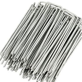 100PC Lawn turf nail for preventing turf displacement