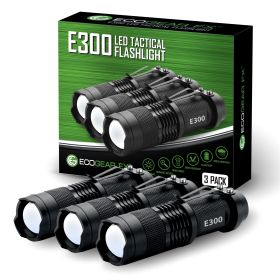 E300 - Small EDC Flashlight (Pieces: 3-Pack)
