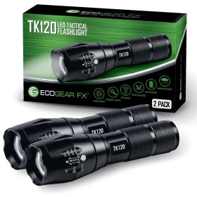 TK120 Compact LED Tactical Flashlight (Pieces: 2-Pack)